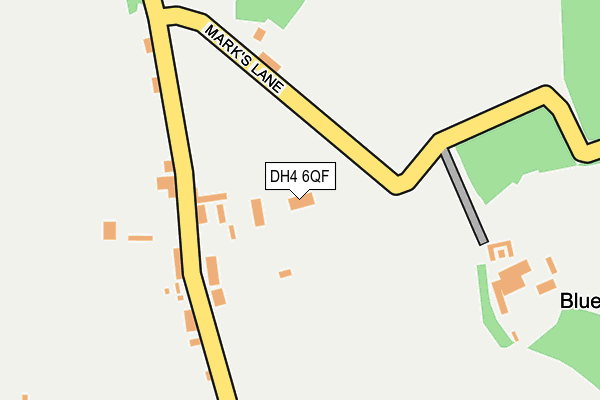 DH4 6QF map - OS OpenMap – Local (Ordnance Survey) DH4 6QF map - OS OpenMap – Local (Ordnance Survey)