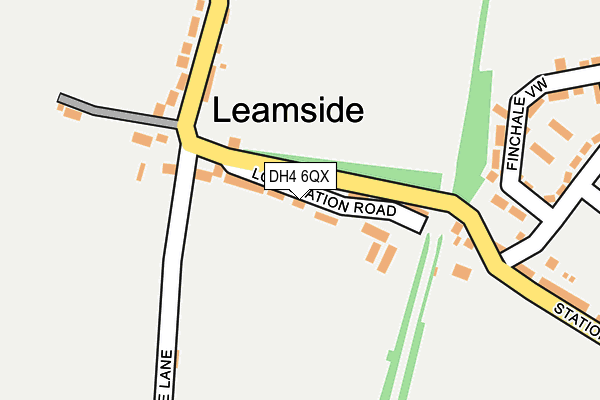 DH4 6QX map - OS OpenMap – Local (Ordnance Survey) DH4 6QX map - OS OpenMap – Local (Ordnance Survey)