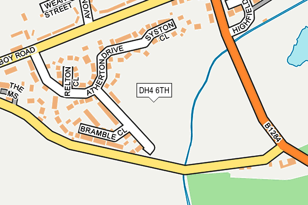 DH4 6TH map - OS OpenMap – Local (Ordnance Survey) DH4 6TH map - OS OpenMap – Local (Ordnance Survey)