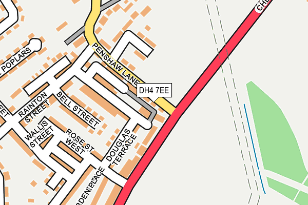 DH4 7EE map - OS OpenMap – Local (Ordnance Survey) DH4 7EE map - OS OpenMap – Local (Ordnance Survey)