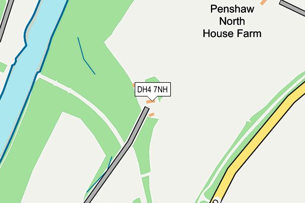 DH4 7NH map - OS OpenMap – Local (Ordnance Survey) DH4 7NH map - OS OpenMap – Local (Ordnance Survey)