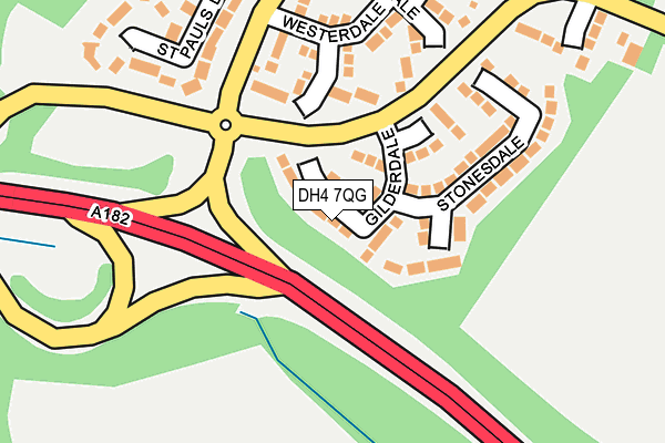 DH4 7QG map - OS OpenMap – Local (Ordnance Survey) DH4 7QG map - OS OpenMap – Local (Ordnance Survey)