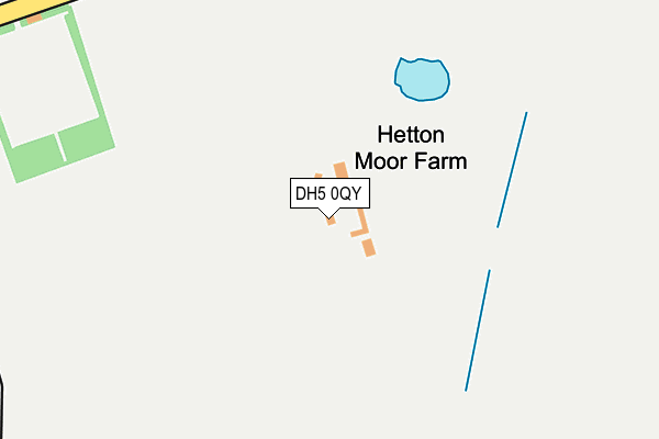 DH5 0QY map - OS OpenMap – Local (Ordnance Survey) DH5 0QY map - OS OpenMap – Local (Ordnance Survey)