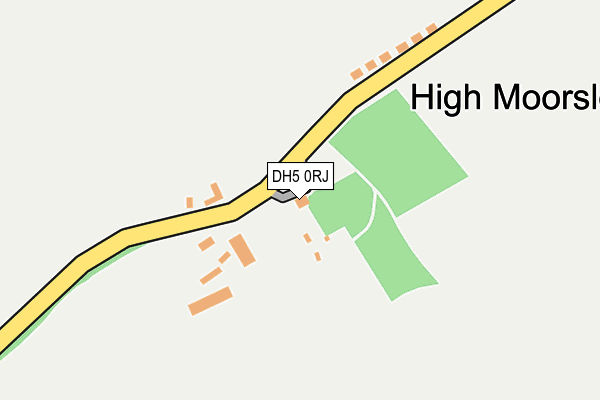 DH5 0RJ map - OS OpenMap – Local (Ordnance Survey) DH5 0RJ map - OS OpenMap – Local (Ordnance Survey)