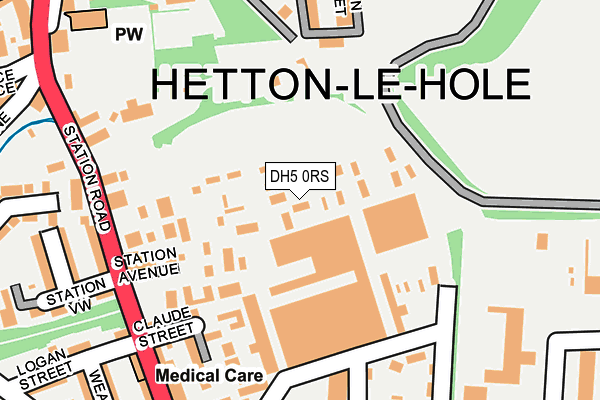 DH5 0RS map - OS OpenMap – Local (Ordnance Survey) DH5 0RS map - OS OpenMap – Local (Ordnance Survey)