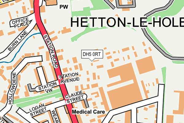DH5 0RT map - OS OpenMap – Local (Ordnance Survey) DH5 0RT map - OS OpenMap – Local (Ordnance Survey)