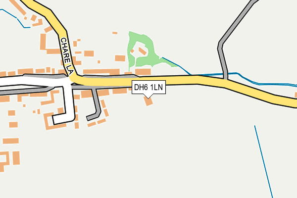 DH6 1LN map - OS OpenMap – Local (Ordnance Survey) DH6 1LN map - OS OpenMap – Local (Ordnance Survey)