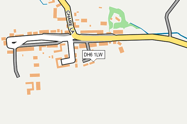DH6 1LW map - OS OpenMap – Local (Ordnance Survey) DH6 1LW map - OS OpenMap – Local (Ordnance Survey)