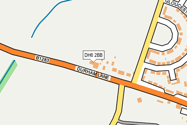 DH6 2BB map - OS OpenMap – Local (Ordnance Survey) DH6 2BB map - OS OpenMap – Local (Ordnance Survey)