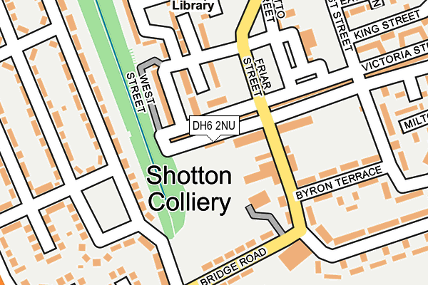 DH6 2NU map - OS OpenMap – Local (Ordnance Survey) DH6 2NU map - OS OpenMap – Local (Ordnance Survey)