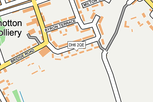 DH6 2QE map - OS OpenMap – Local (Ordnance Survey) DH6 2QE map - OS OpenMap – Local (Ordnance Survey)