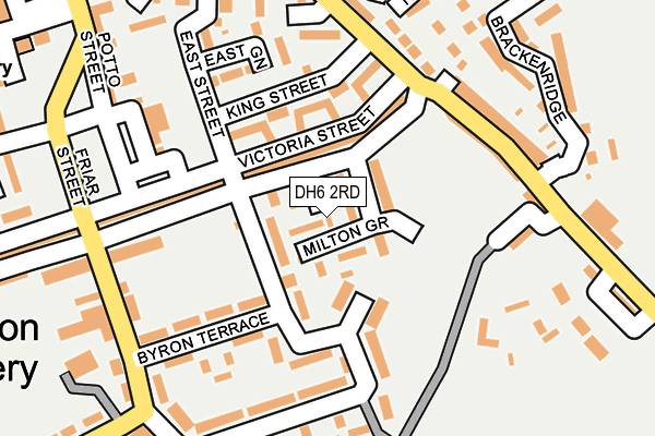 DH6 2RD map - OS OpenMap – Local (Ordnance Survey) DH6 2RD map - OS OpenMap – Local (Ordnance Survey)