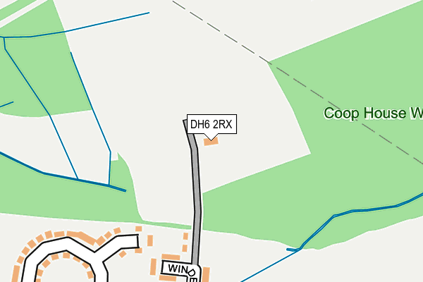 DH6 2RX map - OS OpenMap – Local (Ordnance Survey) DH6 2RX map - OS OpenMap – Local (Ordnance Survey)