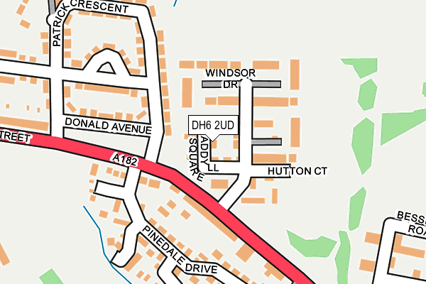 DH6 2UD map - OS OpenMap – Local (Ordnance Survey) DH6 2UD map - OS OpenMap – Local (Ordnance Survey)