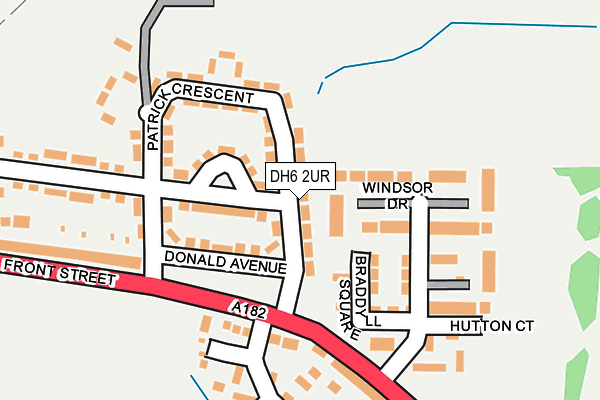 DH6 2UR map - OS OpenMap – Local (Ordnance Survey) DH6 2UR map - OS OpenMap – Local (Ordnance Survey)