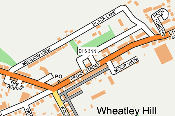 DH6 3NN map - OS OpenMap – Local (Ordnance Survey) DH6 3NN map - OS OpenMap – Local (Ordnance Survey)