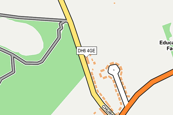 DH6 4GE map - OS OpenMap – Local (Ordnance Survey) DH6 4GE map - OS OpenMap – Local (Ordnance Survey)