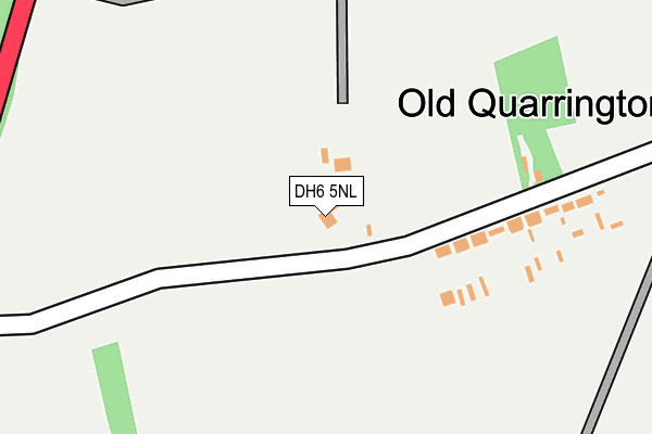 DH6 5NL map - OS OpenMap – Local (Ordnance Survey) DH6 5NL map - OS OpenMap – Local (Ordnance Survey)