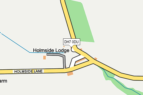 DH7 0DU map - OS OpenMap – Local (Ordnance Survey) DH7 0DU map - OS OpenMap – Local (Ordnance Survey)