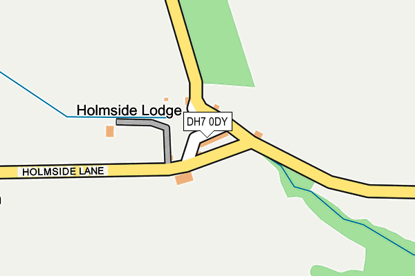 DH7 0DY map - OS OpenMap – Local (Ordnance Survey) DH7 0DY map - OS OpenMap – Local (Ordnance Survey)