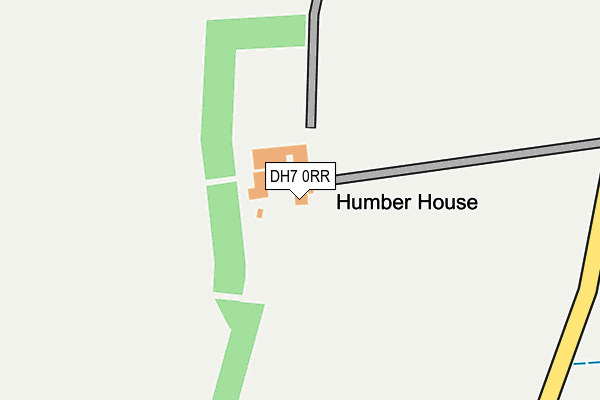DH7 0RR map - OS OpenMap – Local (Ordnance Survey) DH7 0RR map - OS OpenMap – Local (Ordnance Survey)