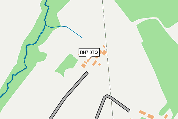 DH7 0TQ map - OS OpenMap – Local (Ordnance Survey) DH7 0TQ map - OS OpenMap – Local (Ordnance Survey)