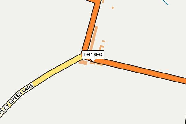 DH7 6EQ map - OS OpenMap – Local (Ordnance Survey) DH7 6EQ map - OS OpenMap – Local (Ordnance Survey)