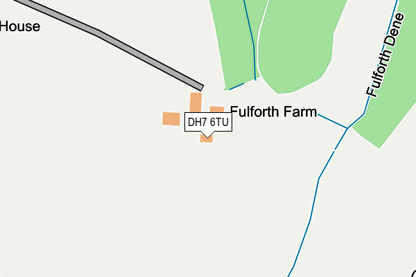 DH7 6TU map - OS OpenMap – Local (Ordnance Survey) DH7 6TU map - OS OpenMap – Local (Ordnance Survey)
