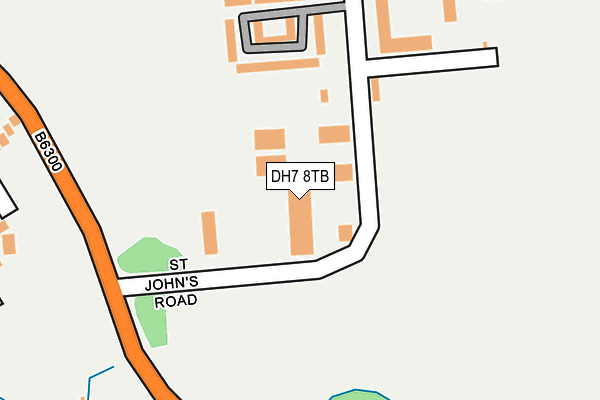 DH7 8TB map - OS OpenMap – Local (Ordnance Survey) DH7 8TB map - OS OpenMap – Local (Ordnance Survey)