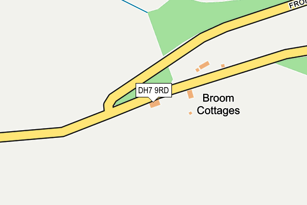 DH7 9RD map - OS OpenMap – Local (Ordnance Survey) DH7 9RD map - OS OpenMap – Local (Ordnance Survey)