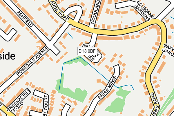 DH8 0DF map - OS OpenMap – Local (Ordnance Survey) DH8 0DF map - OS OpenMap – Local (Ordnance Survey)