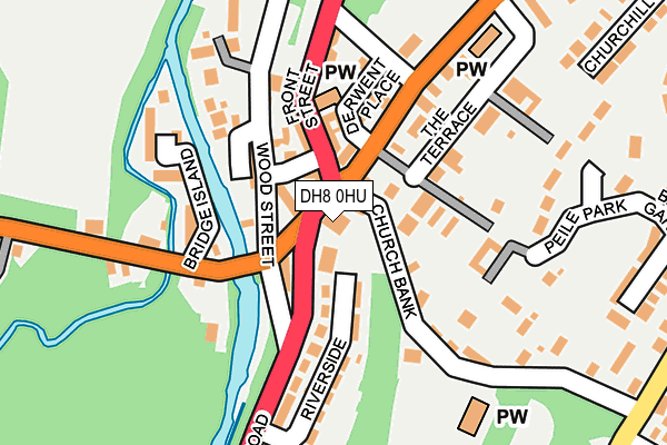 DH8 0HU map - OS OpenMap – Local (Ordnance Survey) DH8 0HU map - OS OpenMap – Local (Ordnance Survey)