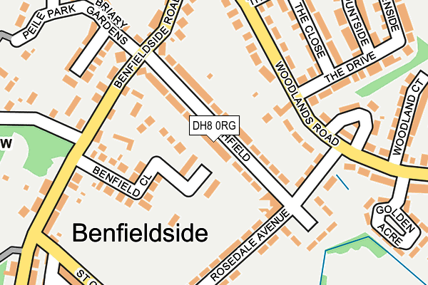 DH8 0RG map - OS OpenMap – Local (Ordnance Survey) DH8 0RG map - OS OpenMap – Local (Ordnance Survey)