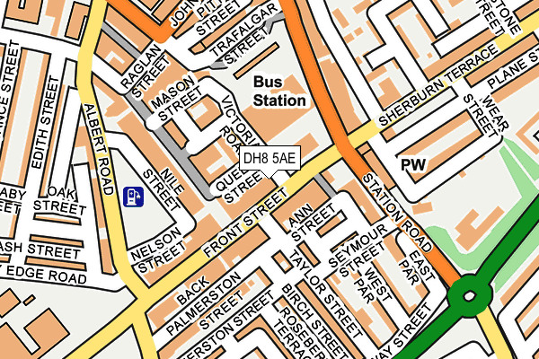 DH8 5AE map - OS OpenMap – Local (Ordnance Survey) DH8 5AE map - OS OpenMap – Local (Ordnance Survey)