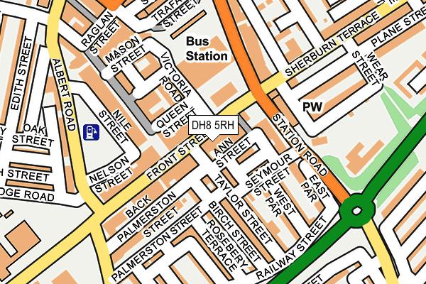 DH8 5RH map - OS OpenMap – Local (Ordnance Survey) DH8 5RH map - OS OpenMap – Local (Ordnance Survey)