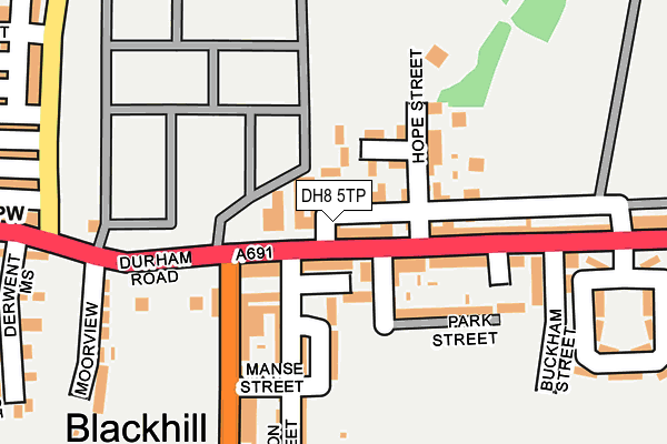 DH8 5TP map - OS OpenMap – Local (Ordnance Survey) DH8 5TP map - OS OpenMap – Local (Ordnance Survey)