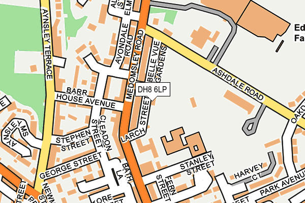 DH8 6LP map - OS OpenMap – Local (Ordnance Survey) DH8 6LP map - OS OpenMap – Local (Ordnance Survey)