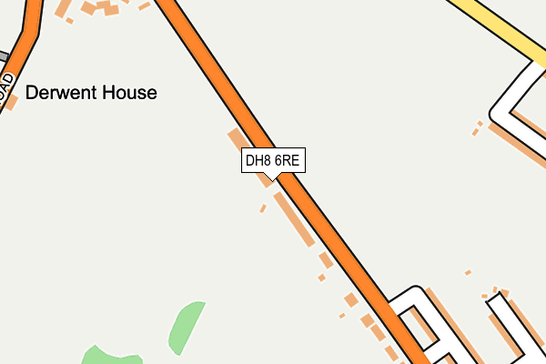 DH8 6RE map - OS OpenMap – Local (Ordnance Survey) DH8 6RE map - OS OpenMap – Local (Ordnance Survey)