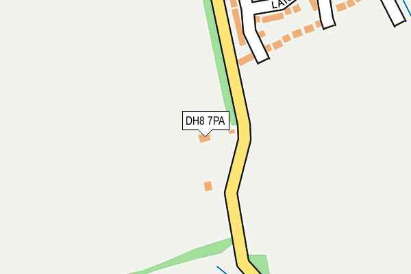 DH8 7PA map - OS OpenMap – Local (Ordnance Survey) DH8 7PA map - OS OpenMap – Local (Ordnance Survey)