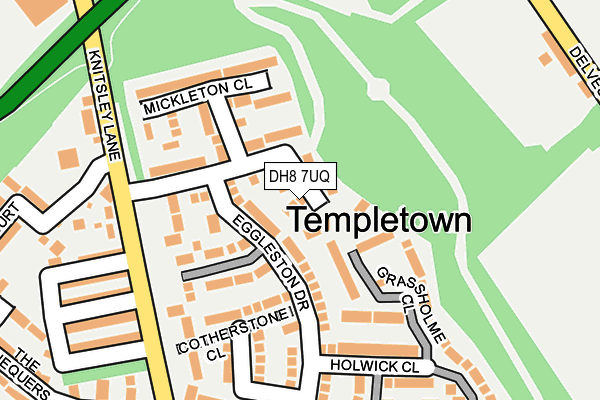 DH8 7UQ map - OS OpenMap – Local (Ordnance Survey) DH8 7UQ map - OS OpenMap – Local (Ordnance Survey)
