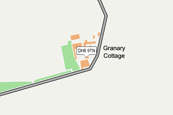 DH8 9TN map - OS OpenMap – Local (Ordnance Survey) DH8 9TN map - OS OpenMap – Local (Ordnance Survey)