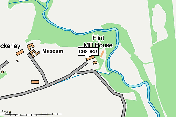 DH9 0RU map - OS OpenMap – Local (Ordnance Survey) DH9 0RU map - OS OpenMap – Local (Ordnance Survey)