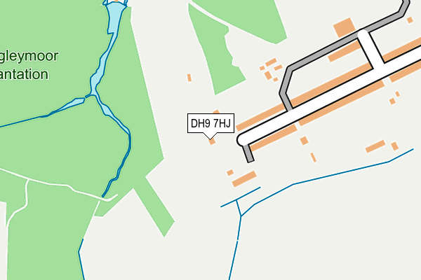DH9 7HJ map - OS OpenMap – Local (Ordnance Survey) DH9 7HJ map - OS OpenMap – Local (Ordnance Survey)
