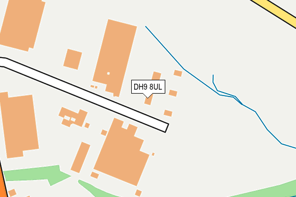 DH9 8UL map - OS OpenMap – Local (Ordnance Survey) DH9 8UL map - OS OpenMap – Local (Ordnance Survey)