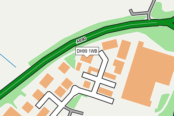 DH99 1WB map - OS OpenMap – Local (Ordnance Survey) DH99 1WB map - OS OpenMap – Local (Ordnance Survey)