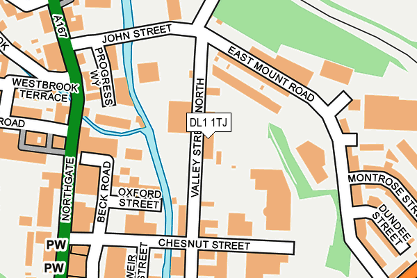 DL1 1TJ map - OS OpenMap – Local (Ordnance Survey) DL1 1TJ map - OS OpenMap – Local (Ordnance Survey)