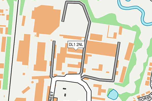 DL1 2NL map - OS OpenMap – Local (Ordnance Survey) DL1 2NL map - OS OpenMap – Local (Ordnance Survey)