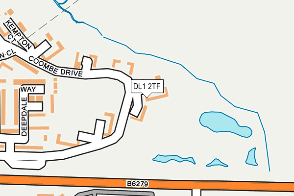 DL1 2TF map - OS OpenMap – Local (Ordnance Survey) DL1 2TF map - OS OpenMap – Local (Ordnance Survey)