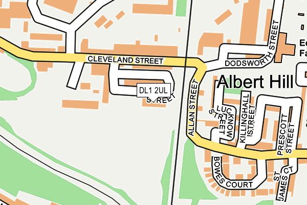 DL1 2UL map - OS OpenMap – Local (Ordnance Survey) DL1 2UL map - OS OpenMap – Local (Ordnance Survey)