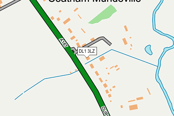 DL1 3LZ map - OS OpenMap – Local (Ordnance Survey) DL1 3LZ map - OS OpenMap – Local (Ordnance Survey)